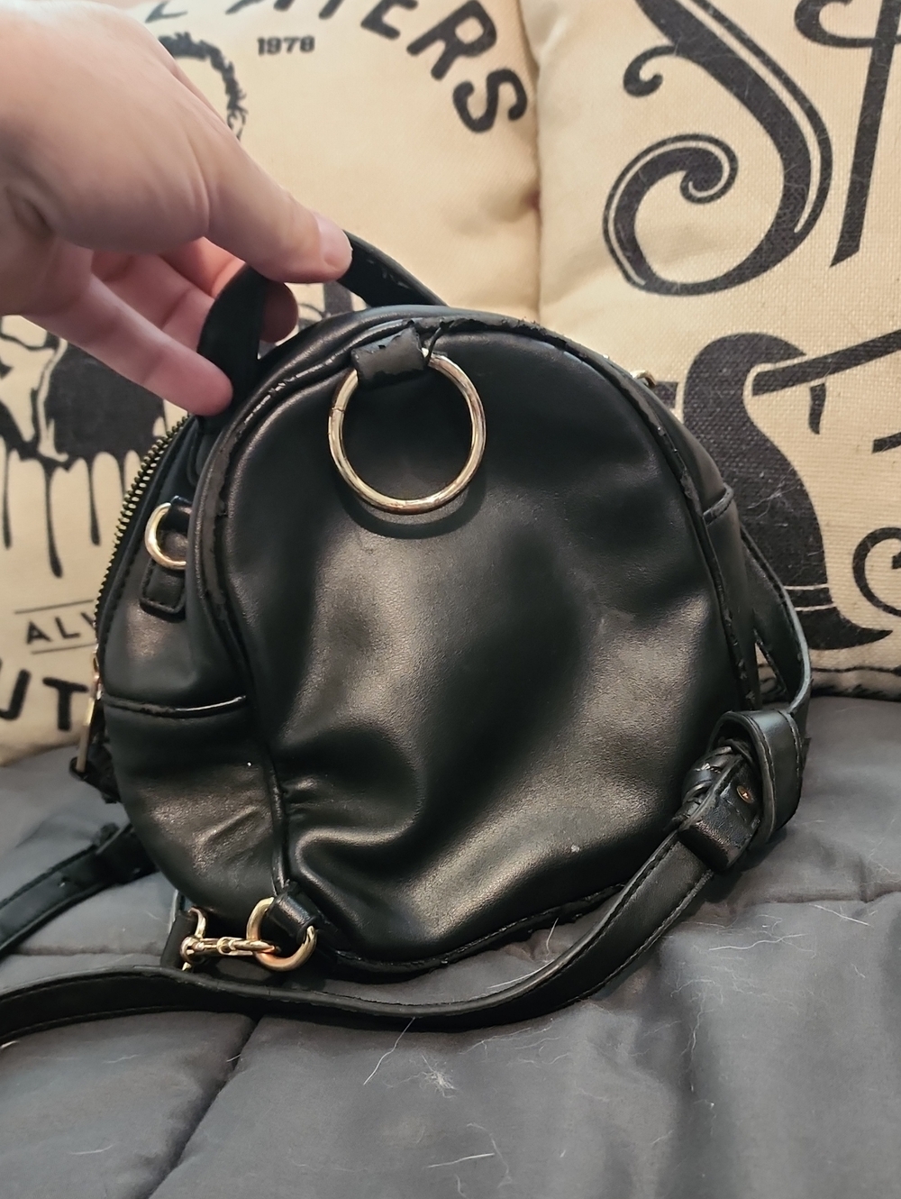 Authentic Versace Mini Backpack - CUTE! - Picture 5 of 8